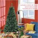 Árvore de Natal PVC, Aço HOMCOM, casa - natal Verde
