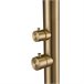 Chuveiro de Água Quente e Fria Ao Ar Livre Sined Shower Quartu Dourado