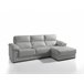 Chaise longue pele WILLY Chaise longue pele WILLY Cinza