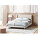 Beliani Cama Terciopelo FORBACH Bege