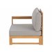 Beliani Conjunto lounge TIMOR Cinza Escuro
