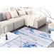 Beliani Pelos curtos BURDUR 140x200 Azul