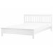 Beliani Cama com estrado Pinho MAYENNE 189x208 Branco