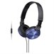 Auriculares de Diadema Azul