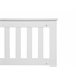 Beliani Cama com estrado Pinho MAYENNE 149x208 Branco