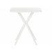 Beliani Conjunto bistrô SERSALE/VIESTE 70x70 Branco