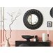Beliani Espejo decorativo TIERGA Preto