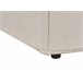 Beliani Cama com estrado Poliéster MOISSAC 197x224 Bege