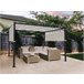 Beliani Pérgola de jardín PARGA 310x310 Bege
