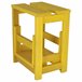 Banco em escada Amarelo