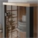 Vitrina de 2 portas Lyam Madeira