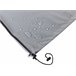 Beliani Proteção para os móveis CHUVA Cinza