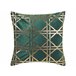 Beliani Almofada decorativa CASSIA 45x45 Cinza