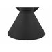 Beliani Candeeiro de parede MERSEY Preto