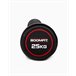 Barra Peso Fixo 25Kg - BOOMFIT Preto