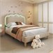 Camas individuais 101x207 Bege