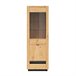 Vitrina LED de 2 portas Glenn Madeira