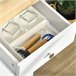 Aparador de Cozinha MDF e Madeira de Borracha HOMCOM 101 Branco