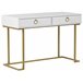 Beliani Consola WESTPORT 115 Branco