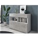 Aparador AMBIHOME JOHNY 02 Branco/cinza
