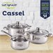 Bateria de cozinha de 5pc + bateria de cozinha Multicor