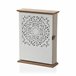 Caixa de chaves MANDALA 26cm em mdf Branco