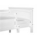 Beliani Beliche Pinho ALBON 104x206 Branco