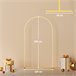 Arco Metálico para Decoração Metal Outsunny Arco Metálico para Decoração Metal Outsunny Dourado