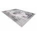 ANDRE 1187 Tapete Ornamento vintage antiderrapante 120x170 Cinza