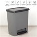 Curver Caixote do lixo Compatta 25L Cinza