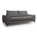Sofá 3 lugares fixo BOSCO Cinza Escuro