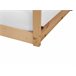 Beliani Beliche Pinho LABATUT 92x206 Castanho