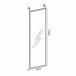 [en.casa] Espelho de porta Lesina com 2 ganchos de alumínio 120x37cm - Preto [en.casa] 37x2 Branco