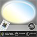Plafon SLIM LED 1 18W 29cm circular marca BRILONER Branco