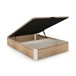 Sommier rebatível luxo S-Max 3D 135x190 Natural/ Branco