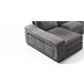 Chaise longue 3 lugares com 3 puffs FULL Antracite