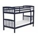 Beliani Beliche Pinho REVIN 97x208 Azul Marino