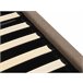 Beliani Cama baú Bouclé BAJONNA 204x235 Cinza