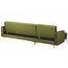 Beliani Sofá-cama Veludo ABERDEEN Verde