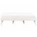 Beliani Cama com estrado MDF BERRIC 187x202 Branco