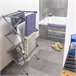 Estendal Metálico Rebatível e Extensível com 3 Alturas .. Cinza