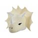 Beliani Decoração de parede REXX Branco/ Bege