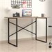 Mesa de escritório industrial Rus Preto/ Madeira