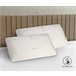  Conjunto de 2 almofadas Visco Soja da SonnoMattress Branco