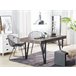 Beliani Mesa de jantar ADENA 90x180 Carvalho