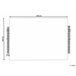 Beliani Entrelaçado KETENLI 160x230 Branco/ Bege
