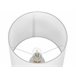 Beliani Candeeiro de mesa FRIO Branco