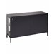 Beliani Vitrina NEWPORT 115 Preto