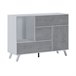  Aparador Wind 119 Branco/cinza