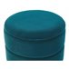 Beliani Pufe ELGIN Azul/ Verde